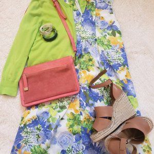 Jodifl Sleeveless Spring dress with bow tie back